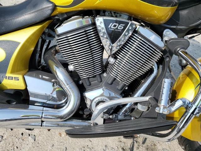 5VPDW36N3E3034218 - 2014 VICTORY MOTORCYCLES CROSS COUN GOLD photo 7