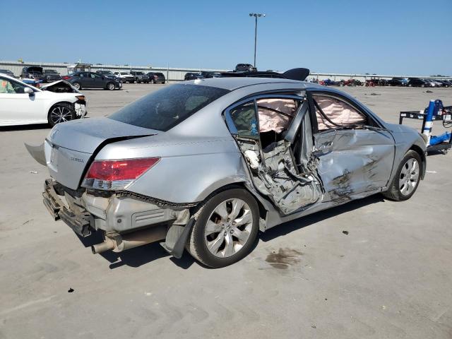 JHMCP26818C022843 - 2008 HONDA ACCORD EXL SILVER photo 3