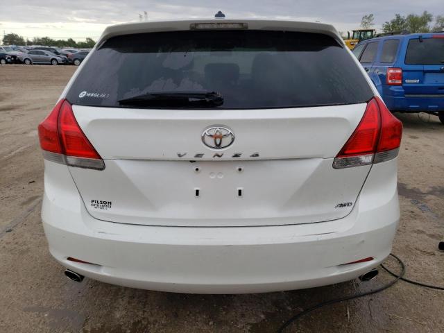 4T3BK11A79U002062 - 2009 TOYOTA VENZA WHITE photo 6