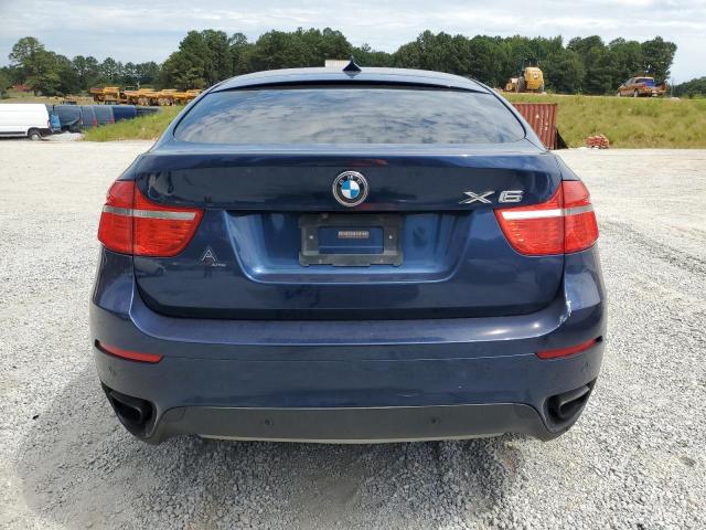 5UXFG8C53ALZ94721 - 2010 BMW X6 XDRIVE50I BLUE photo 6