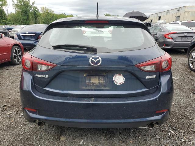 JM1BN1L32H1110303 - 2017 MAZDA 3 TOURING BLUE photo 6