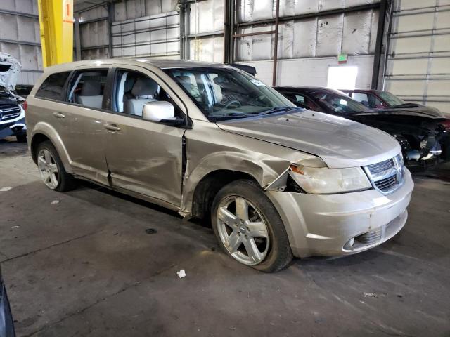 3D4GH57V39T597329 - 2009 DODGE JOURNEY SXT BEIGE photo 4