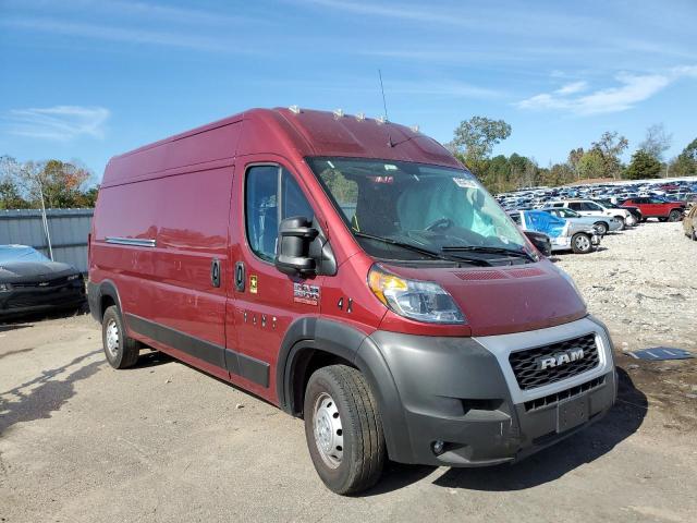 3C6MRVHG0ME589304 - 2021 RAM PROMASTER 3500 HIGH ბურგუნდია ფოტო 1