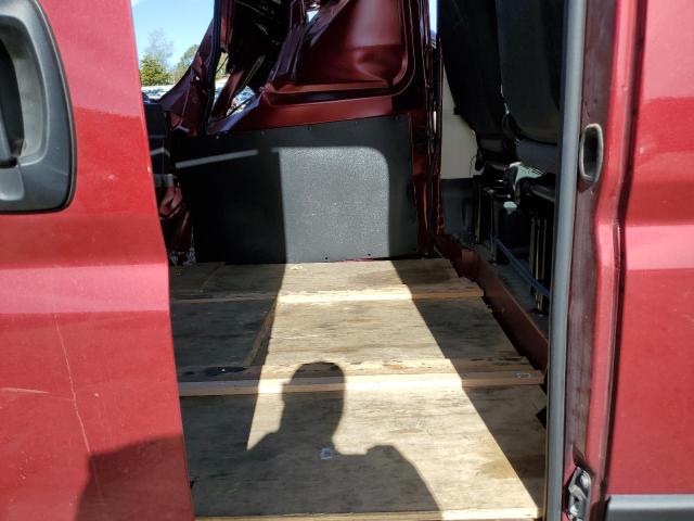 3C6MRVHG0ME589304 - 2021 RAM PROMASTER 3500 HIGH ბურგუნდია ფოტო 6