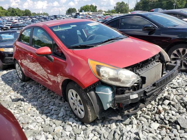 KNADN5A31C6021317 - 2012 KIA RIO EX BURGUNDY photo 4