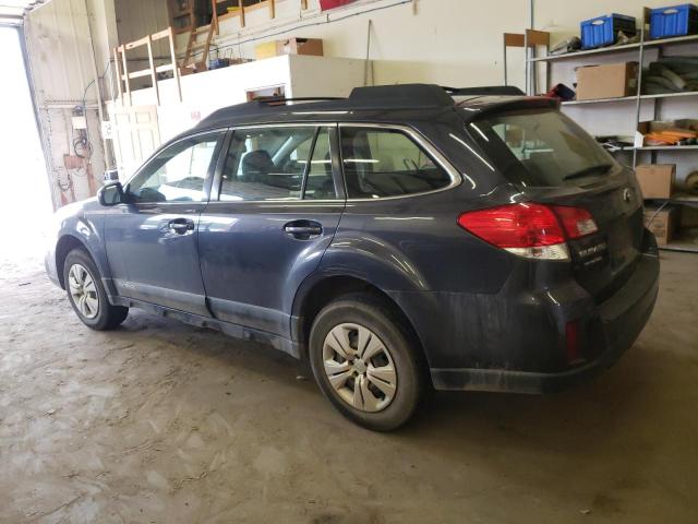 4S4BRBAC7D1222601 - 2013 SUBARU OUTBACK 2.5I BLUE photo 2