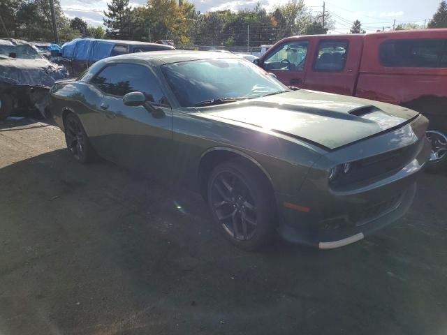 2C3CDZJG4MH517793 - 2021 DODGE CHALLENGER GT GREEN photo 4