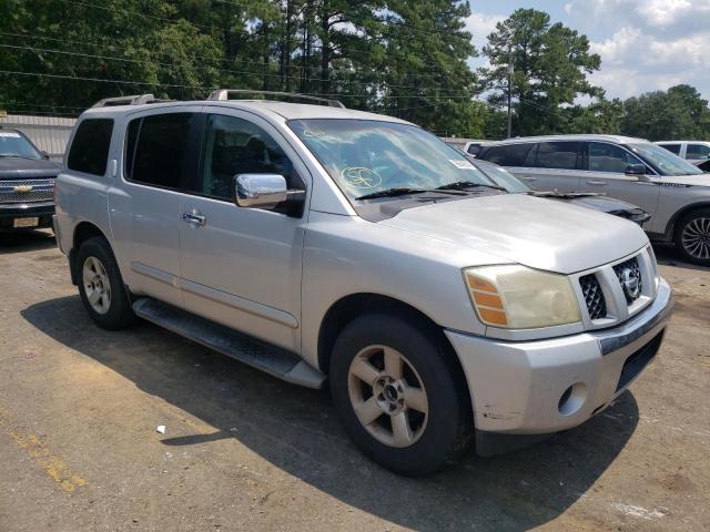 5N1AA08A74N710659 - 2004 NISSAN ARMADA SE SILVER photo 4