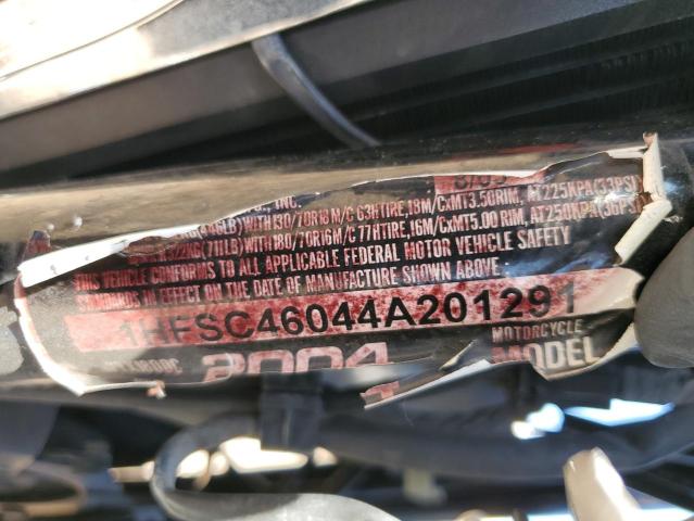 1HFSC46044A201291 - 2004 HONDA VTX1800 C GRAY photo 10