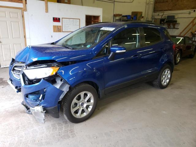 MAJ3S2GE0MC440251 - 2021 FORD ECOSPORT SE BLUE photo 1