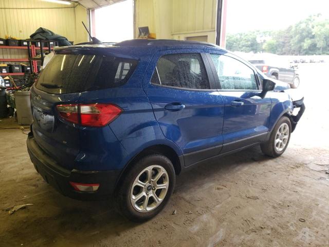 MAJ3S2GE0MC440251 - 2021 FORD ECOSPORT SE BLUE photo 3