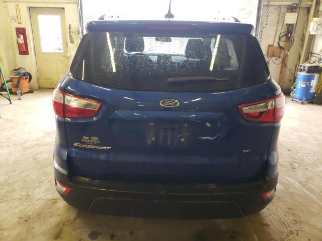 MAJ3S2GE0MC440251 - 2021 FORD ECOSPORT SE BLUE photo 6
