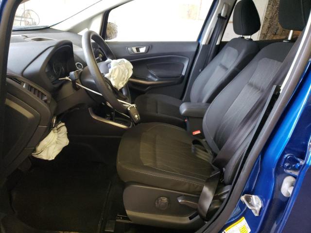 MAJ3S2GE0MC440251 - 2021 FORD ECOSPORT SE BLUE photo 7