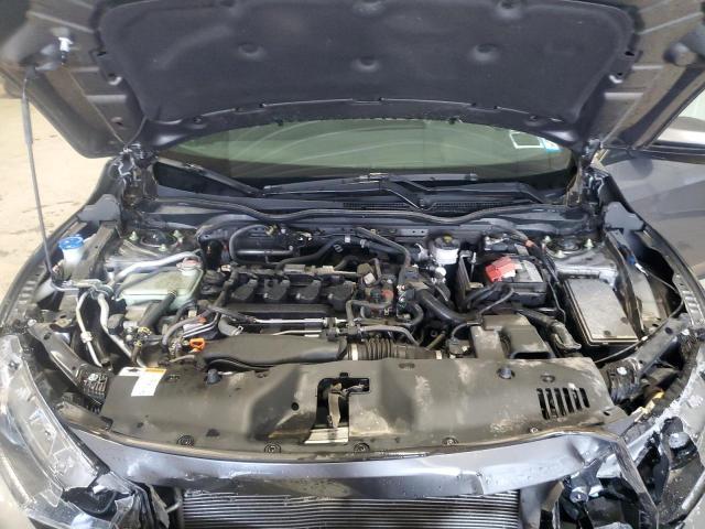 SHHFK7H6XMU416259 - 2021 HONDA CIVIC EX ნაცრისფერი ფოტო 11