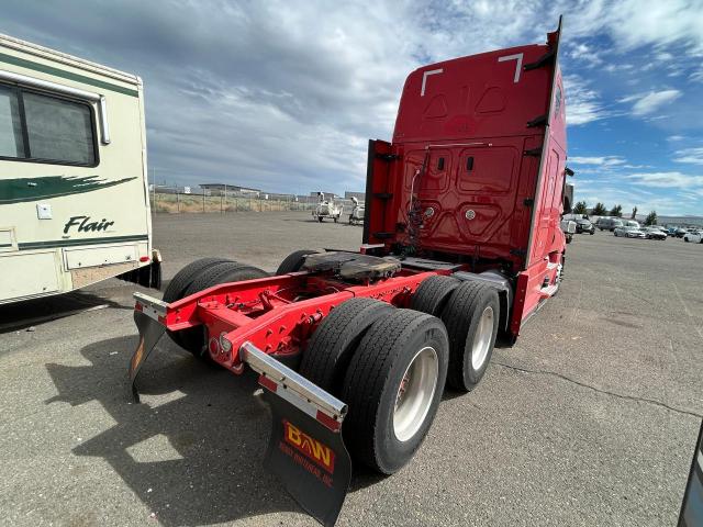 3AKJHHDV1PSUE0280 - 2023 FREIGHTLINER CASCADIA 1 RED photo 4