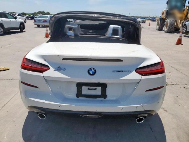 WBAHF3C06LWW84761 - 2020 BMW Z4 SDRIVE30I WHITE photo 6