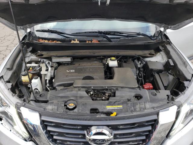 5N1DR2MM1KC607151 - 2019 NISSAN PATHFINDER S SILVER photo 12