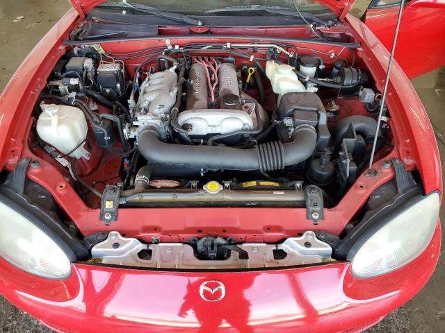 JM1NB3532Y0142124 - 2000 MAZDA MX-5 MIATA BASE RED photo 11