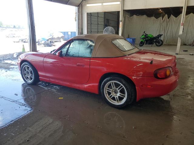 JM1NB3532Y0142124 - 2000 MAZDA MX-5 MIATA BASE RED photo 2