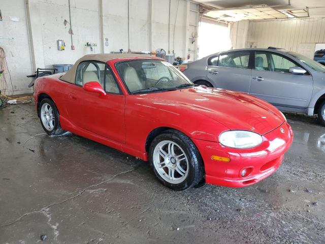 JM1NB3532Y0142124 - 2000 MAZDA MX-5 MIATA BASE RED photo 4