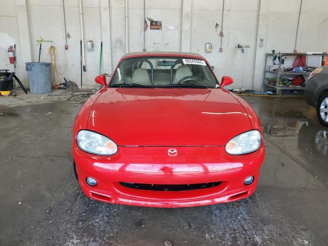 JM1NB3532Y0142124 - 2000 MAZDA MX-5 MIATA BASE RED photo 5