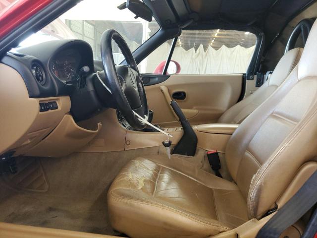 JM1NB3532Y0142124 - 2000 MAZDA MX-5 MIATA BASE RED photo 7