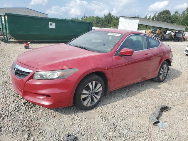 1HGCS1B3XCA004660 - 2012 HONDA ACCORD LX RED photo 1