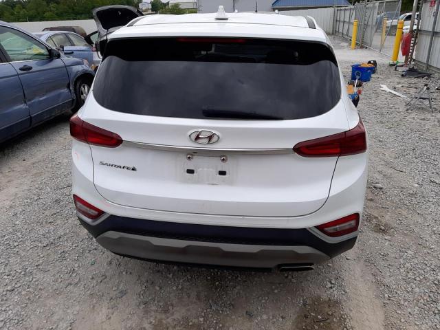 5NMS33AD3KH079542 - 2019 HYUNDAI SANTA FE SEL WHITE photo 6