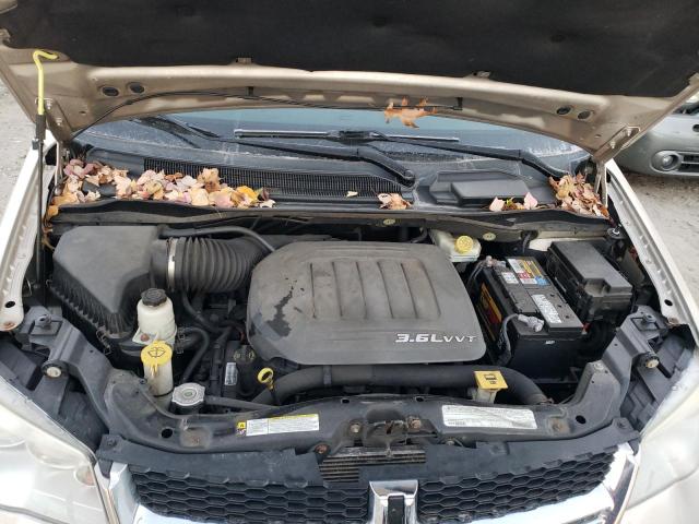 2C4RDGDG6CR399826 - 2012 DODGE GRAND CARA TAN photo 7