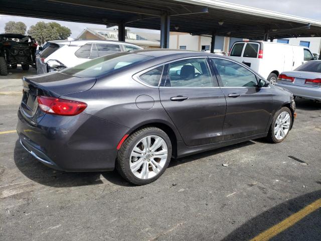 1C3CCCAB5FN651940 - 2015 CHRYSLER 200 LIMITED GRAY photo 3