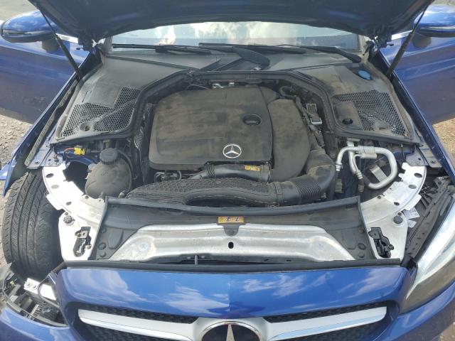 WDDWJ8EB4KF815520 - 2019 MERCEDES-BENZ C 300 4MATIC BLUE photo 11