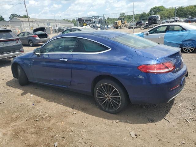 WDDWJ8EB4KF815520 - 2019 MERCEDES-BENZ C 300 4MATIC BLUE photo 2