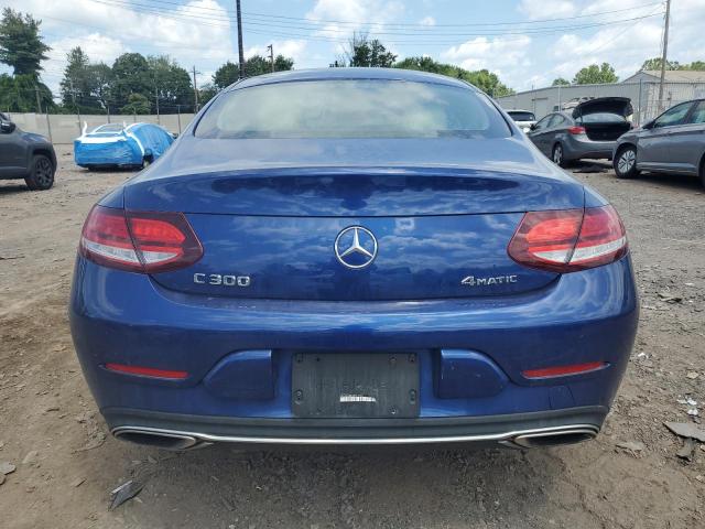 WDDWJ8EB4KF815520 - 2019 MERCEDES-BENZ C 300 4MATIC BLUE photo 6