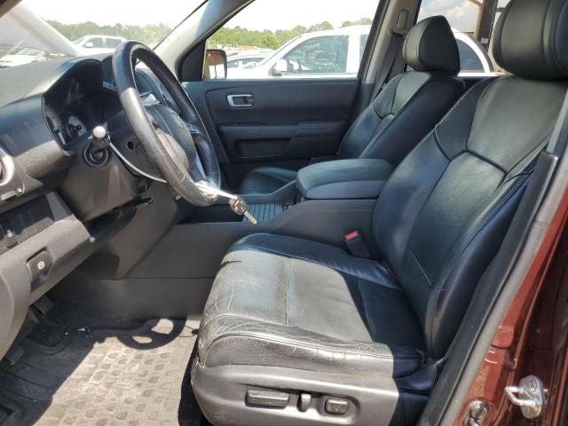 5FNYF4H60CB041039 - 2012 HONDA PILOT EXL 栗色 照片 7