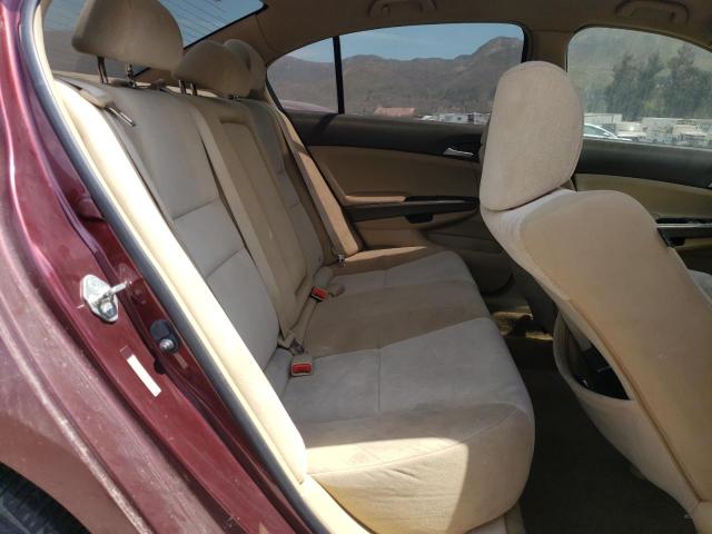 JHMCP26438C057686 - 2008 HONDA ACCORD LXP BURGUNDY photo 10