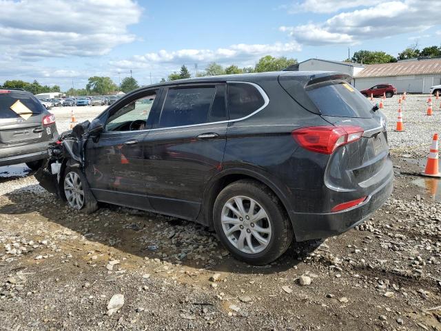 LRBFXBSAXKD031600 - 2019 BUICK ENVISION PREFERRED BLACK photo 2