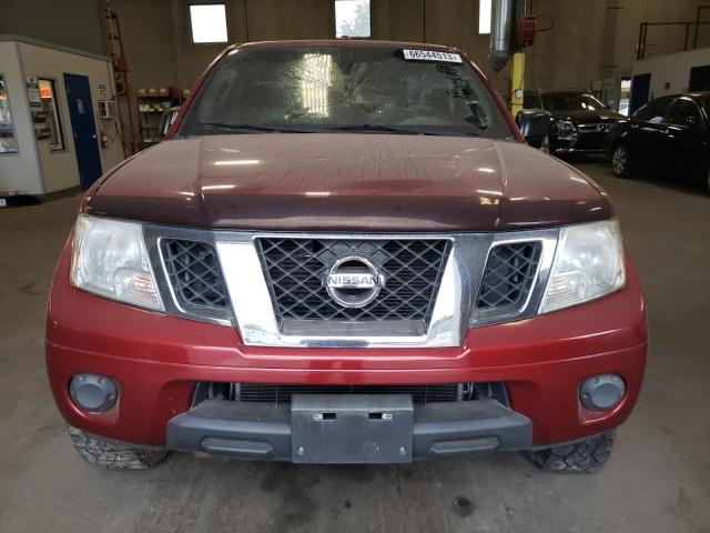 1N6AD0EV2DN710424 - 2013 NISSAN FRONTIER S RED photo 5