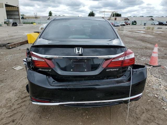 1HGCR2F52GA070882 - 2016 HONDA ACCORD SPORT 黑色 照片 6