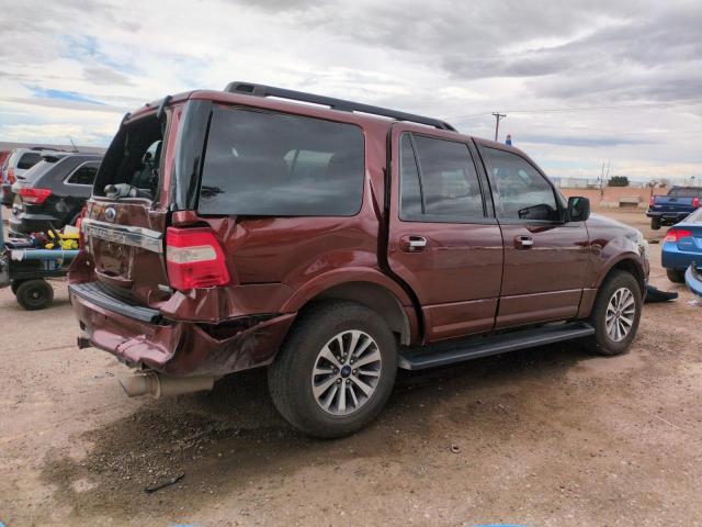 1FMJU1JT7HEA26225 - 2017 FORD EXPEDITION XLT BURGUNDY photo 3