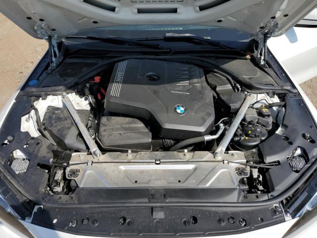 WBA73AP03MCG07998 - 2021 BMW 430XI WHITE photo 11