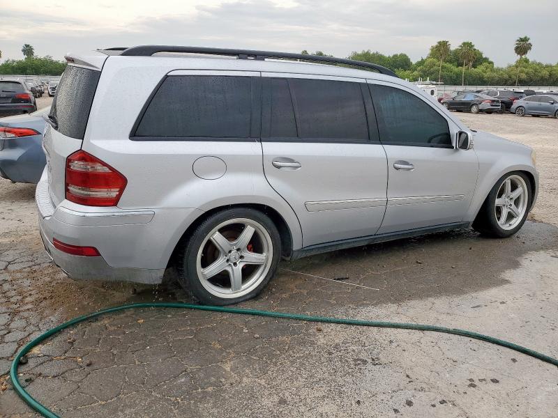4JGBF71E37A115122 - 2007 MERCEDES-BENZ GL 450 4MATIC SILVER photo 3