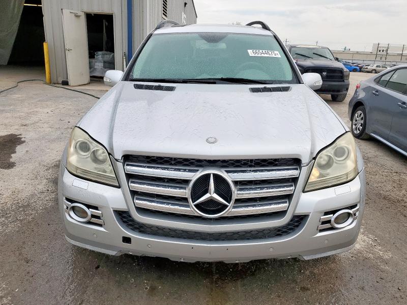 4JGBF71E37A115122 - 2007 MERCEDES-BENZ GL 450 4MATIC SILVER photo 5