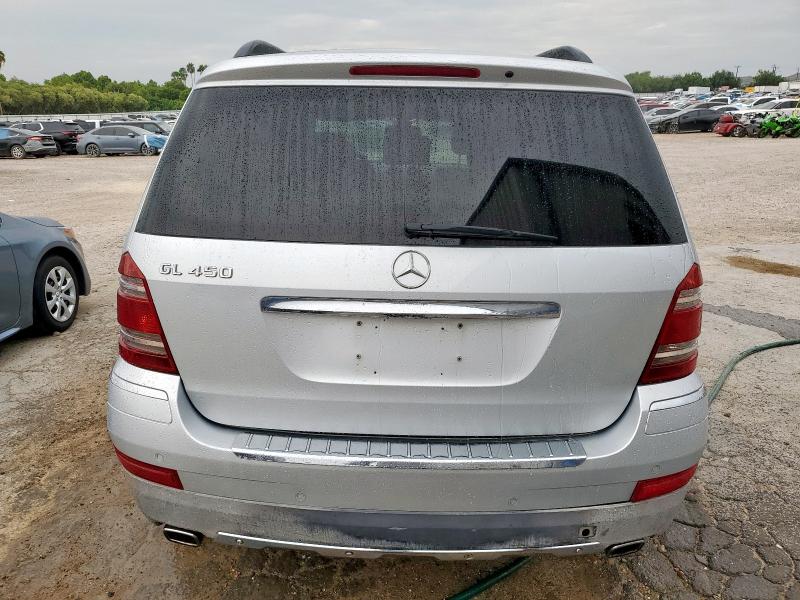 4JGBF71E37A115122 - 2007 MERCEDES-BENZ GL 450 4MATIC SILVER photo 6