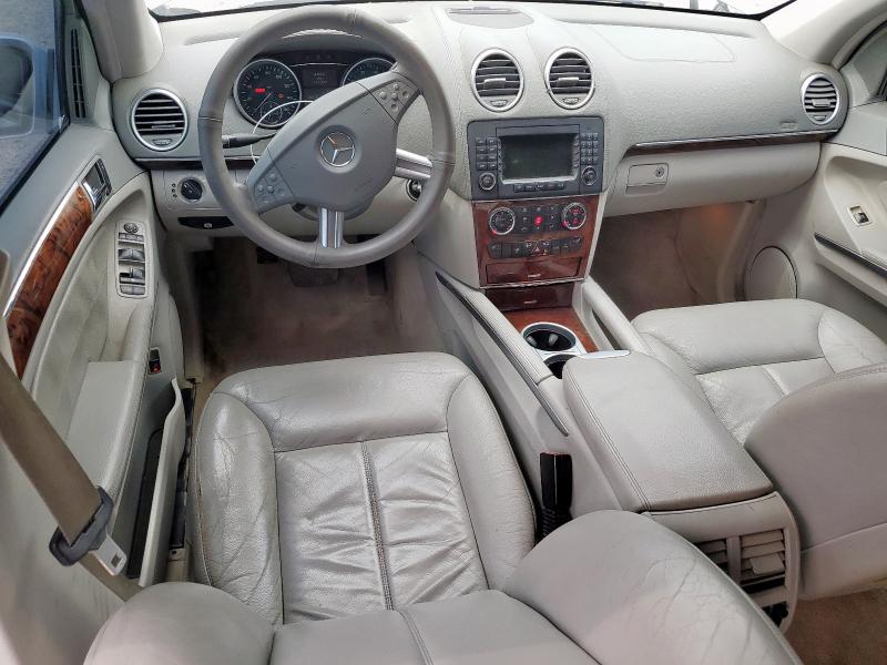 4JGBF71E37A115122 - 2007 MERCEDES-BENZ GL 450 4MATIC SILVER photo 8