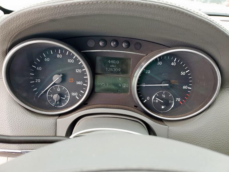 4JGBF71E37A115122 - 2007 MERCEDES-BENZ GL 450 4MATIC SILVER photo 9