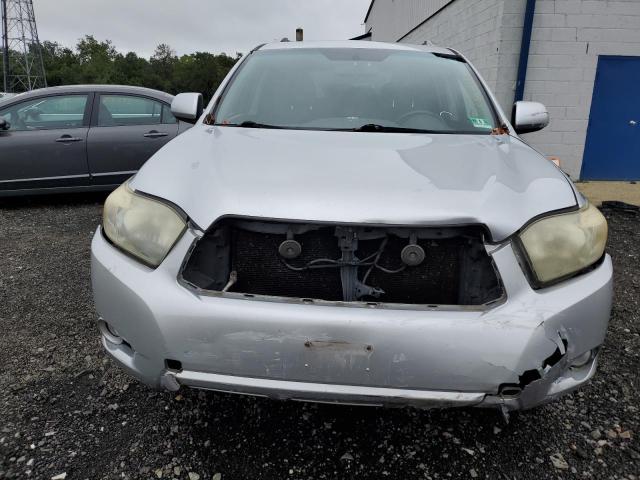 JTEES43A882049504 - 2008 TOYOTA HIGHLANDER SPORT SILVER photo 5