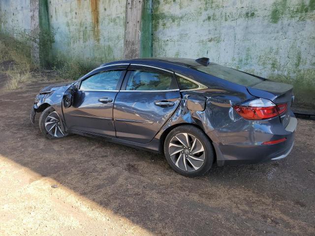 19XZE4F93KE019643 - 2019 HONDA INSIGHT TOURING BLUE photo 2