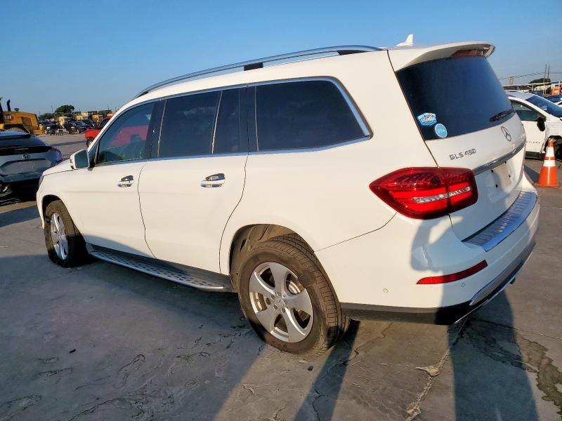 4JGDF6EE7HA916635 - 2017 MERCEDES-BENZ GLS 450 4MATIC WHITE photo 2