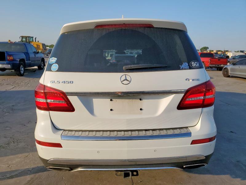 4JGDF6EE7HA916635 - 2017 MERCEDES-BENZ GLS 450 4MATIC WHITE photo 6