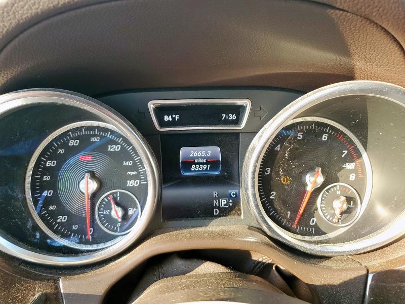 4JGDF6EE7HA916635 - 2017 MERCEDES-BENZ GLS 450 4MATIC WHITE photo 9